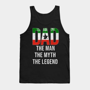 Somali Somalilander Dad The Man The Myth The Legend - Gift for Somali Somalilander Dad With Roots From Somali Somalilander Tank Top